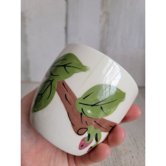 Bee sugar cup lip ceramic vintage home decor kitchen tea - Picture 7 of 8